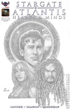 Variant Cover for Stargate Atlantis: Hearts & Minds #1