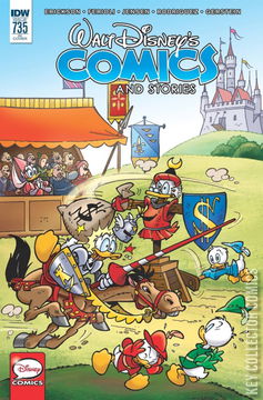 Variant Cover for Walt Disney's Comics and Stories #735