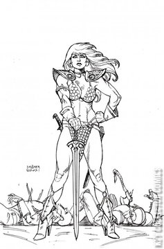 Variant Cover for Invincible Red Sonja #1