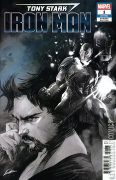 Variant Cover for Tony Stark: Iron Man #1