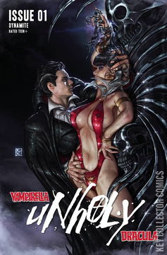 Variant Cover for Vampirella / Dracula: Unholy #1