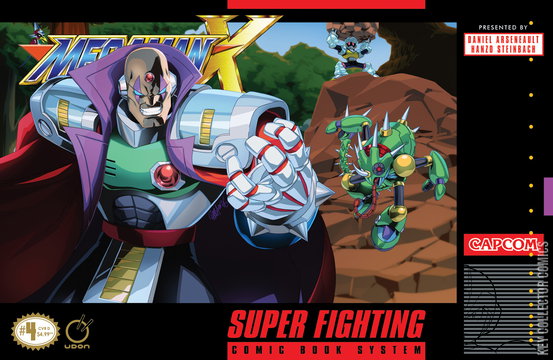 Variant Cover for Mega Man X #4