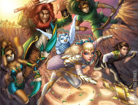 Variant Cover for Knightingail: Shadow Divisions #6