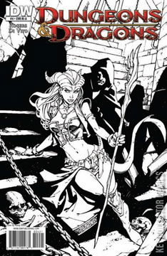 Variant Cover for Dungeons & Dragons #4