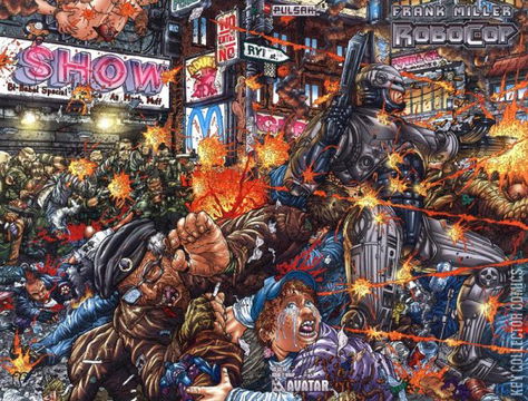 Variant Cover for Frank Miller's RoboCop #2