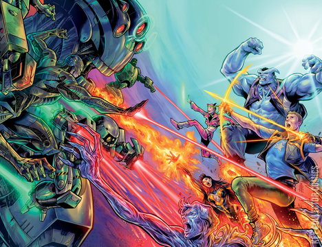 Variant Cover for Valiant Beyond: All-New Harbinger #1