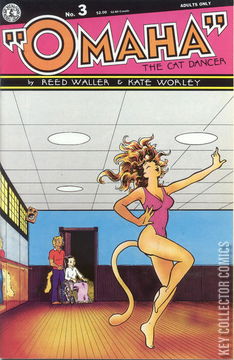 Variant Cover for Omaha the Cat Dancer #3