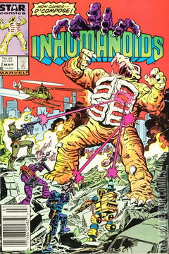 Variant Cover for Inhumanoids #2