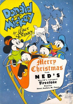 Variant Cover for Donald & Mickey Merry Christmas #1948