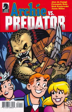 Variant Cover for Archie vs. Predator #1
