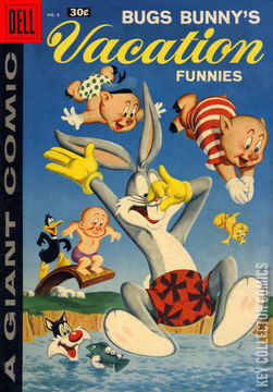 Variant Cover for Bugs Bunny's Vacation Funnies #8