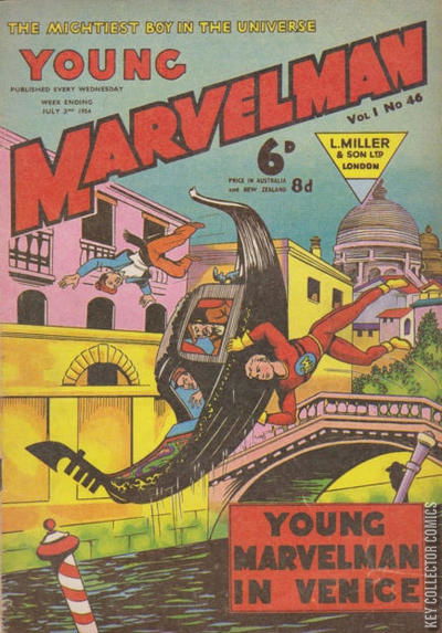 Cover art for Young Marvelman #46 