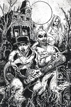 Variant Cover for Haunted High-Ons: The Darkness Rises #1