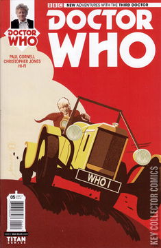 Variant Cover for Doctor Who: The Third Doctor #5