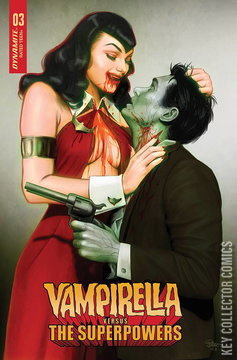 Variant Cover for Vampirella vs. Superpowers #3