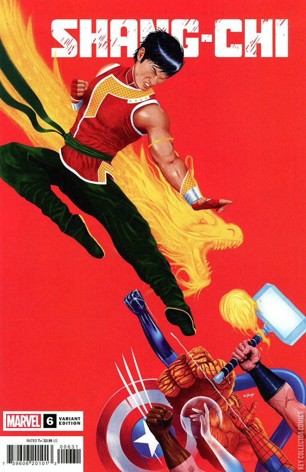 Variant Cover for Shang-Chi #6