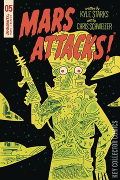 Variant Cover for Mars Attacks #5