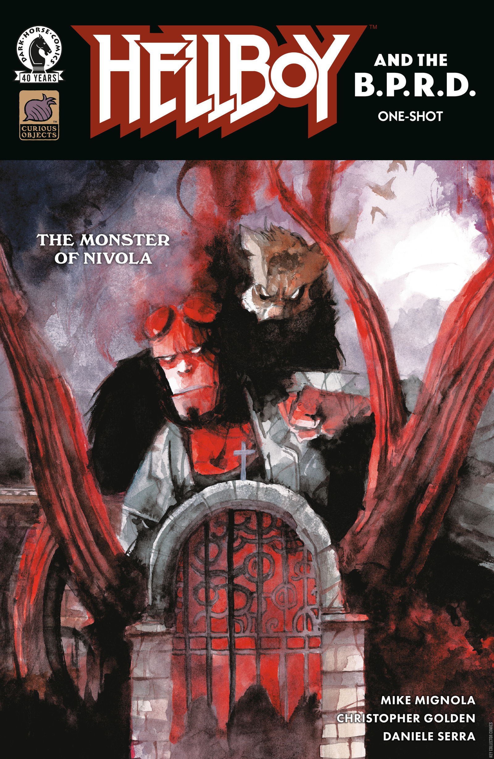 Cover art for Hellboy and the B.P.R.D.: The Monster of Nivola