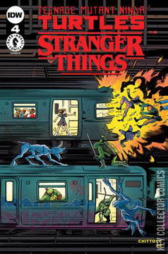 Variant Cover for Teenage Mutant Ninja Turtles / Stranger Things #4