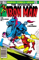 Variant Cover for Iron Man #163