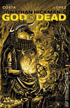Variant Cover for God is Dead #34