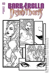 Variant Cover for Barbarella / Dejah Thoris #3