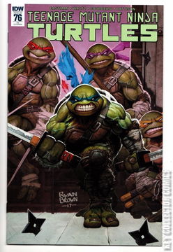 Variant Cover for Teenage Mutant Ninja Turtles #76