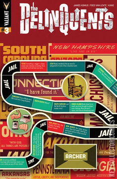 Variant Cover for The Delinquents #3