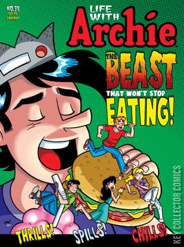 Variant Cover for Life with Archie #35
