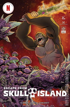 Variant Cover for Escape From Skull Island #4