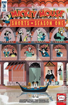 Variant Cover for Mickey Mouse Shorts #3