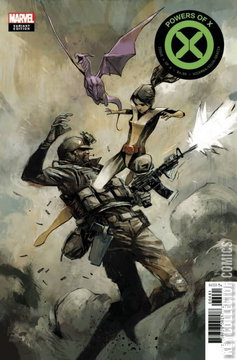 Variant Cover for Powers of X #4