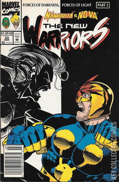 Variant Cover for New Warriors #33