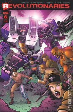 Variant Cover for Revolutionaries #6