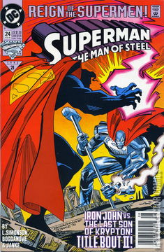 Variant Cover for Superman: The Man of Steel #24