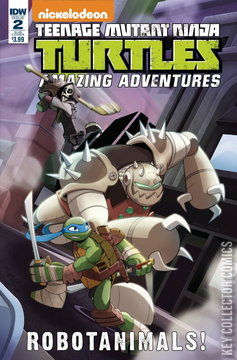 Variant Cover for Teenage Mutant Ninja Turtles: Amazing Adventures - Robotanimals #2