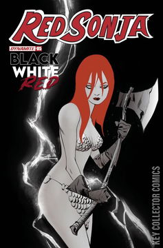 Variant Cover for Red Sonja: Black, White, Red #5