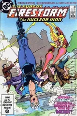 Cover for Firestorm the Nuclear Man #49