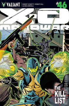Variant Cover for X-O Manowar #46