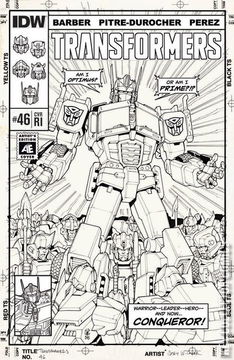Variant Cover for Transformers #46