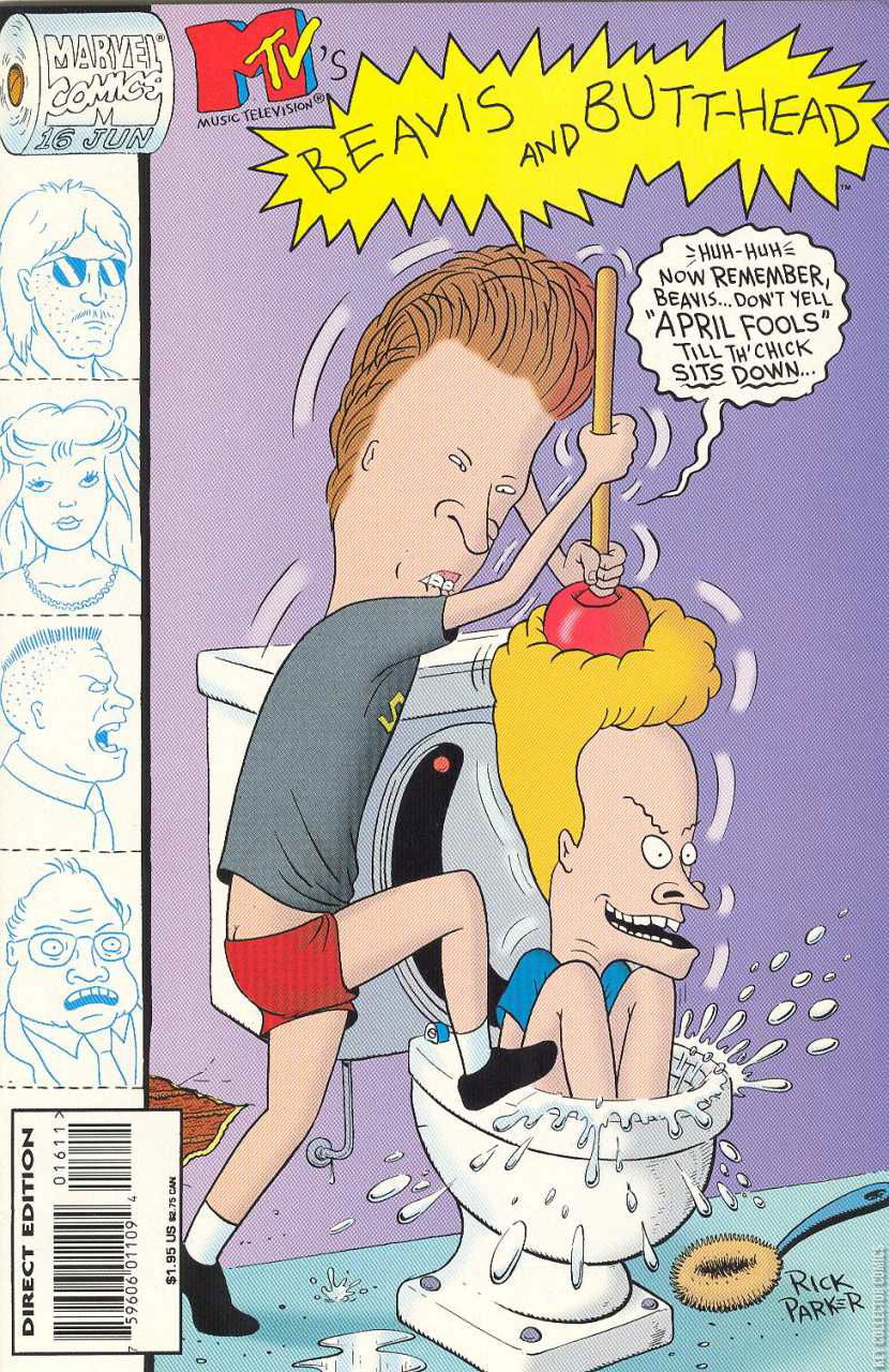 Cover art for Beavis and Butt-Head #16