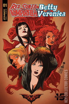 Variant Cover for Red Sonja and Vampirella Meet Betty and Veronica #1