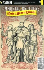 Variant Cover for Immortal Brothers: The Tale of the Green Knight #1