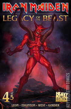 Variant Cover for Iron Maiden: Legacy of the Beast #4