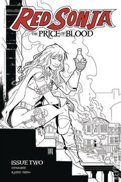 Variant Cover for Red Sonja: The Price of Blood #2