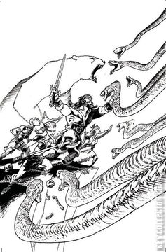 Variant Cover for Mighty Barbarians #1