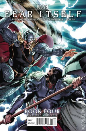 Variant Cover for Fear Itself #4