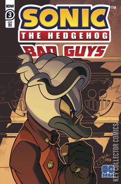 Variant Cover for Sonic the Hedgehog: Bad Guys #3