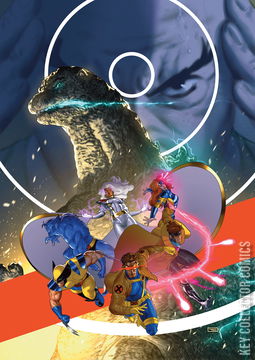 Variant Cover for Godzilla vs The X-Men #1
