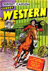 Cowboy Western Comics #35